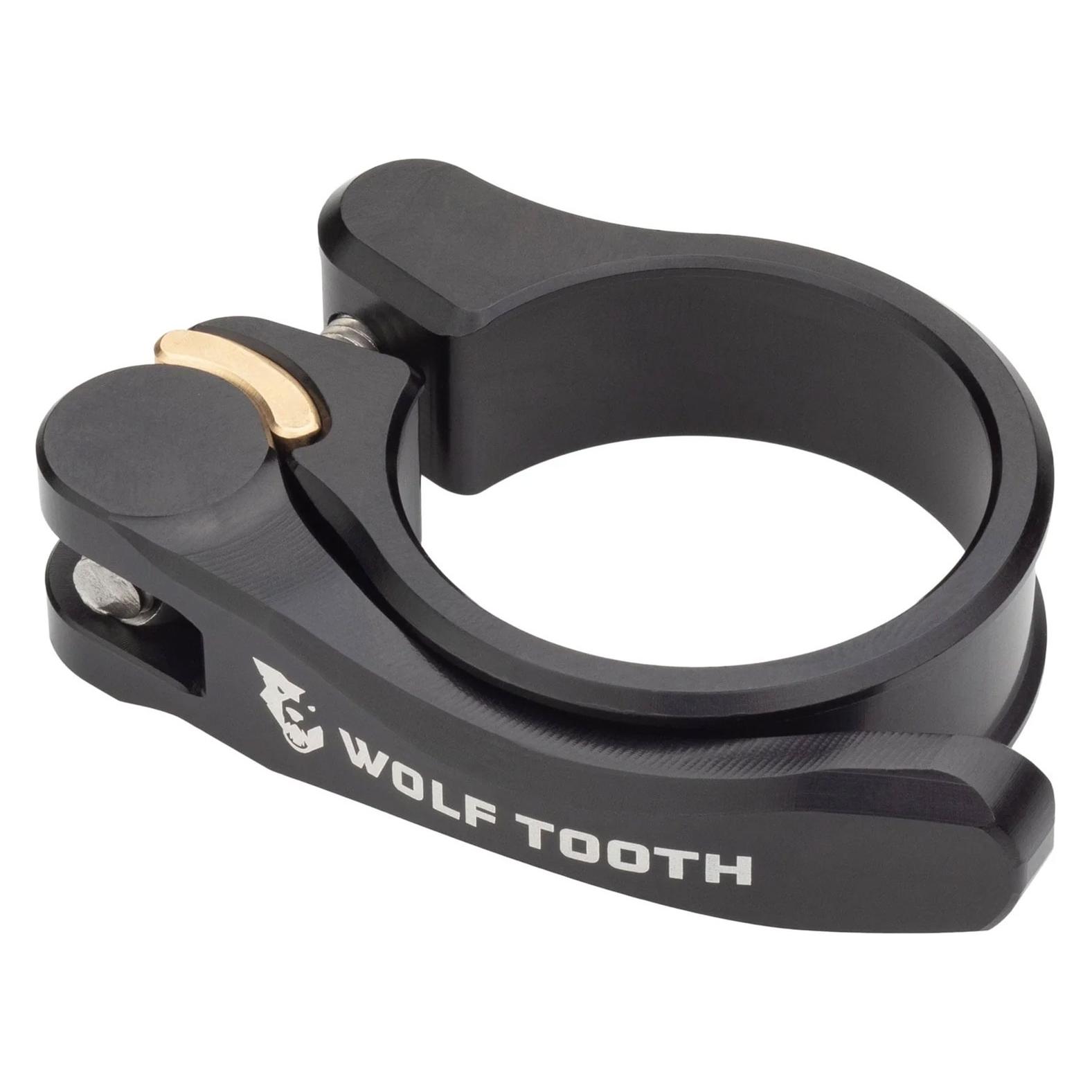 Wolf Tooth Schnellspann-Sattelklemme, 29.8mm, black (SC-30-BLK-QR)