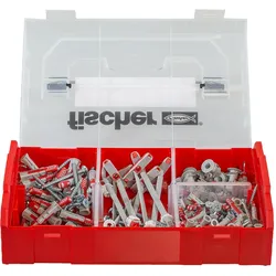 Fischer, Dübel, L-Boxx mini DuoLine + S (90 Stk.)