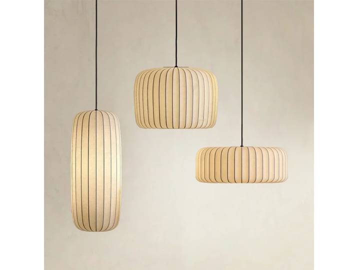 Lampe Suspendue au Design Nordique Japonais Wine-Sabi InjChandelier, Luminaire Décoratif d'Nik, Idéal pour un Salon, une Salle à Manger ou une Chambre à Coucher