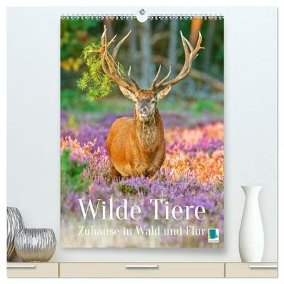 Wilde Tiere: Zuhause in Wald und Flur (hochwertiger Premium Wandkalender 2027 DIN A2 hoch), Kunstdruck in Hochglanz
