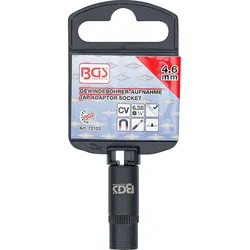 BGS Gewindebohrer-Aufnahme-Steckschlüssel-Einsatz 6,3 mm (1/4") 4,6 mm - 72103