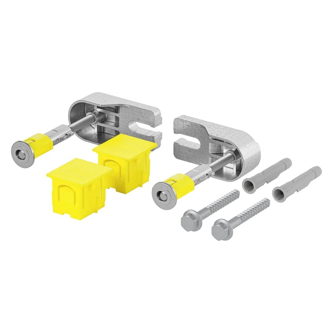 Viega Prevista Dry-Befestigungsset Modell 8570.66 Anzahl im Set: 2 (831837)
