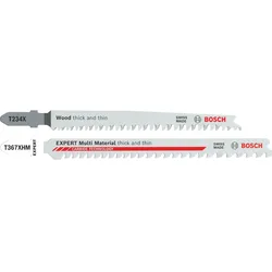 Bosch T234X+EXPERT Multi Material thick and thin T367XHM Stichsägeblätter-Set, 26-tlg. - 2608665464