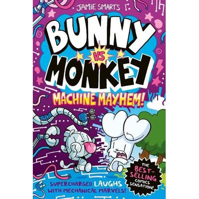 Bunny vs Monkey: Machine Mayhem, Taschenbuch von Jamie Smart, David Fickling Books, 978-1-78845-297-7