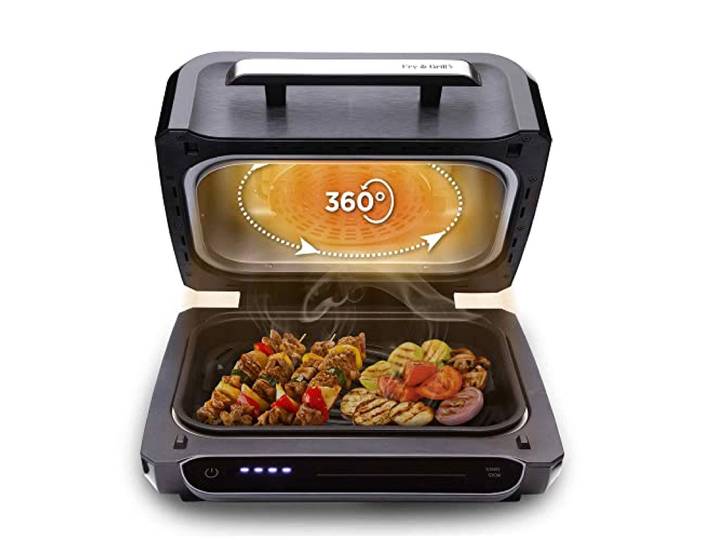 SOGO Multifunctionele grill + luchtkoeler, 4 l, 1700 W