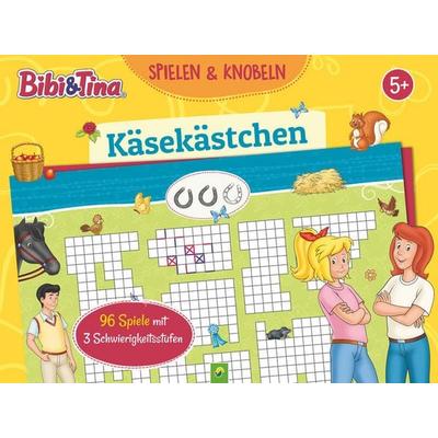 Bibi & Tina Käsekästchen Spieleblock, Taschenbuch von Schwager & Steinlein Verlag, Schwager & Steinlein, 978-3-8499-4441-4
