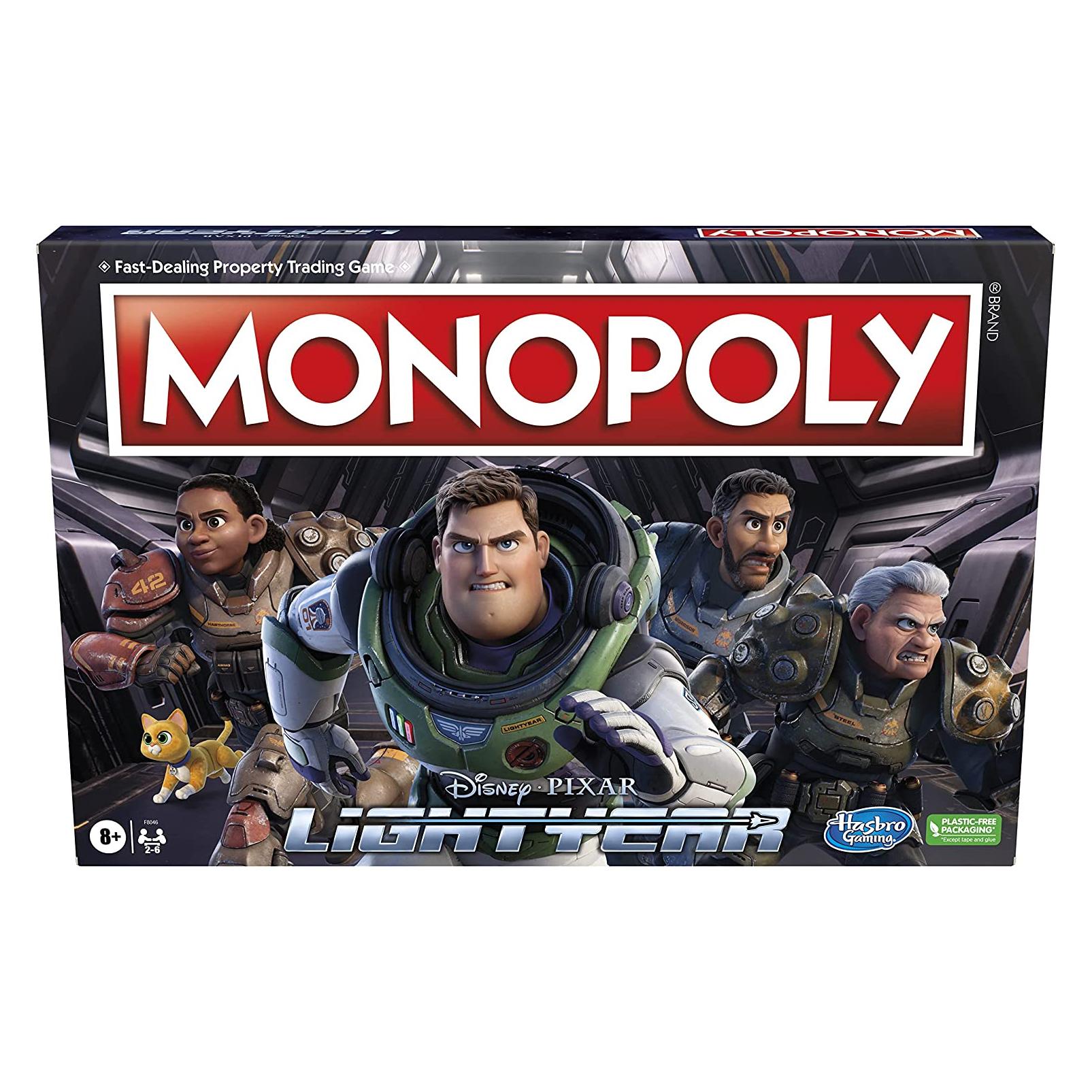 Magni Hasbro Gaming: Monopoly Disney Pixar Lightyear Edition //F8046 (Englisch) (1242225)