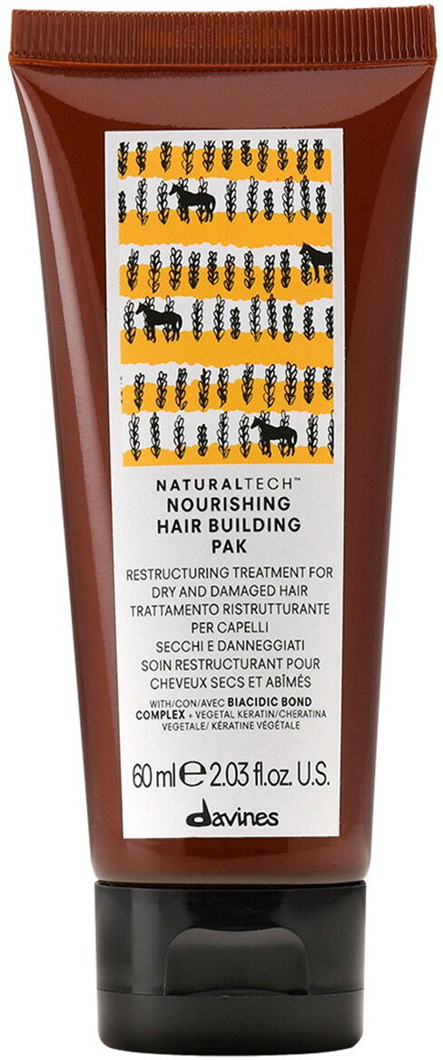 60ml Davines Naturaltech Nourishing Hair Building Pak