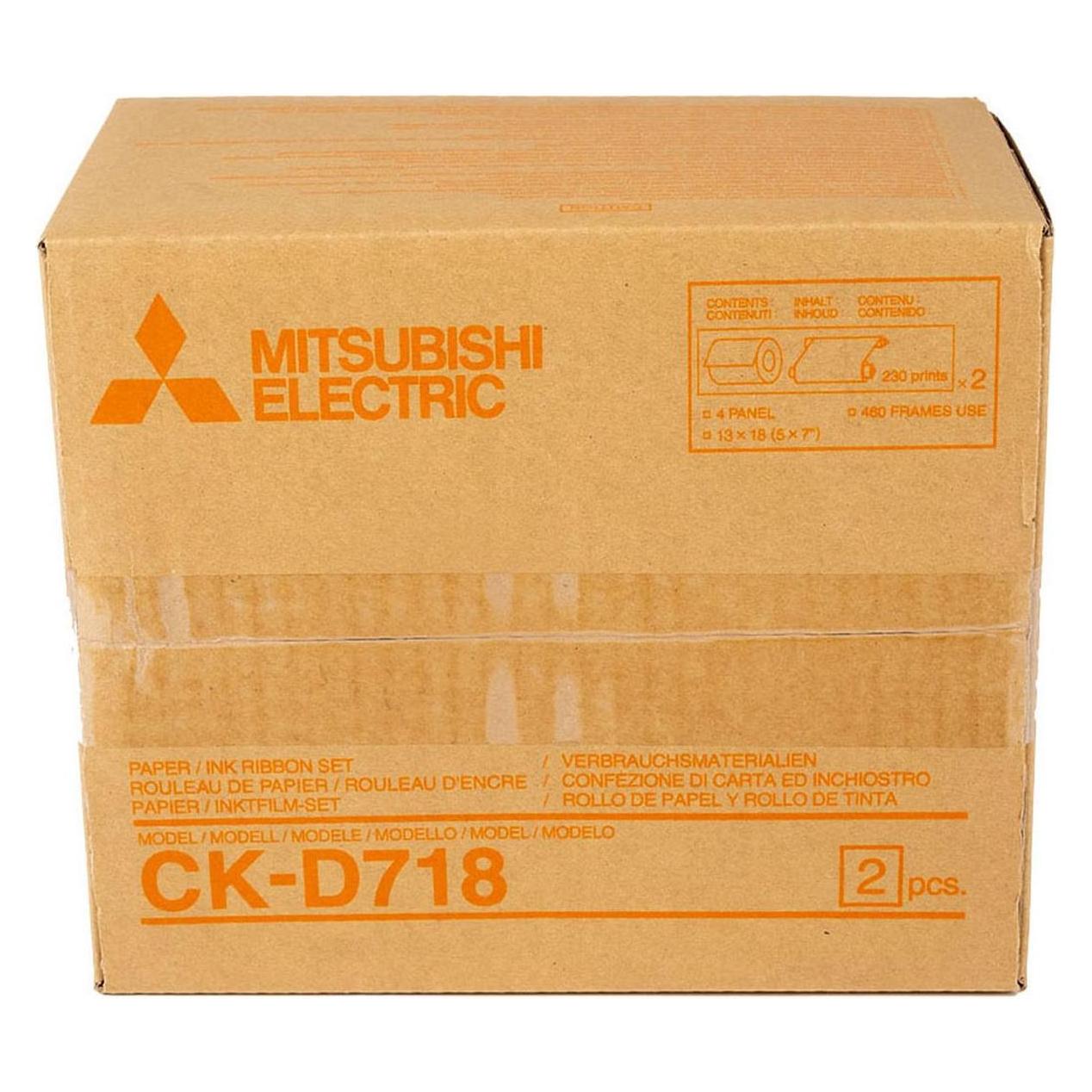 Mitsubishi Electric CK-D 718 13x18 cm 2x 230 Prints (230 Stk.) (485077)