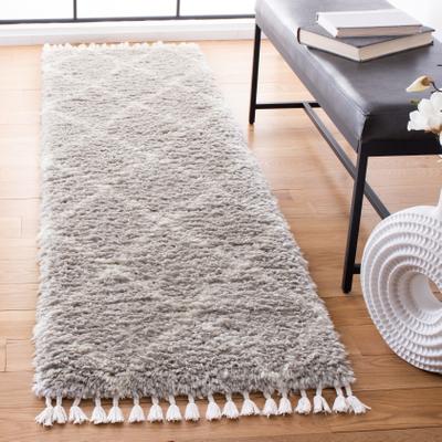 SAFAVIEH Handmade Flokati Deneen Shag Solid Polyester Rug