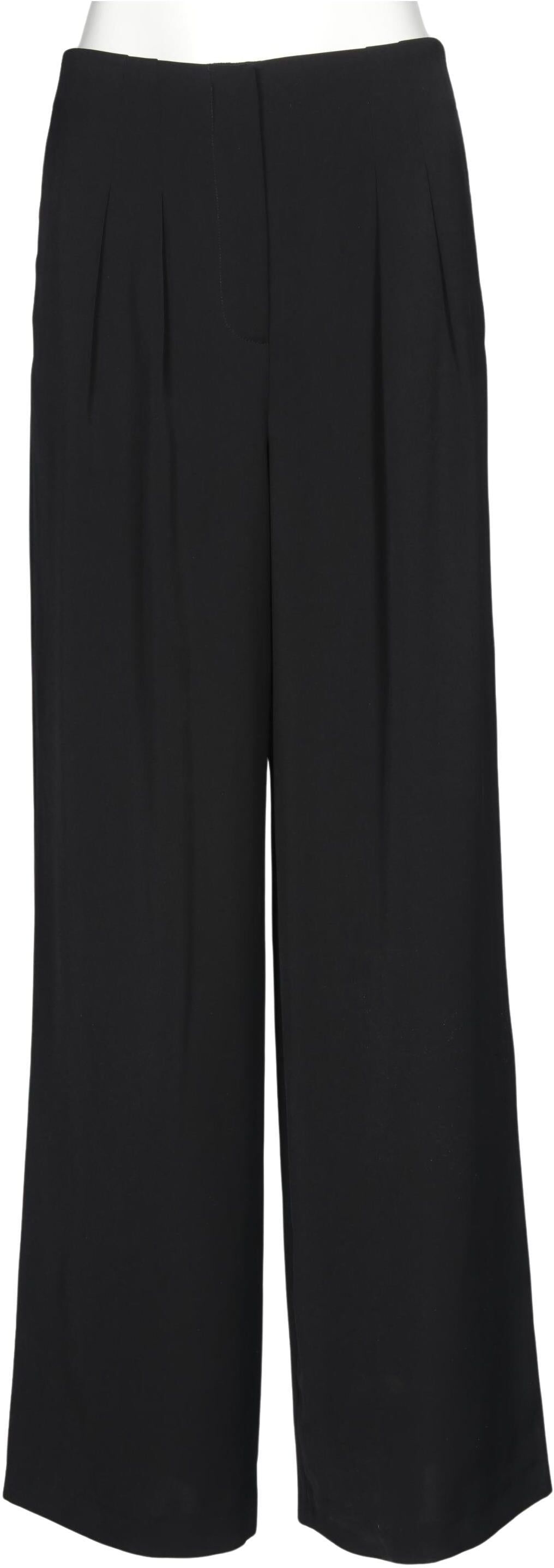 French Connection Damen Stoffhose, Schwarz, Gr. M, Synthetik - Second Hand
