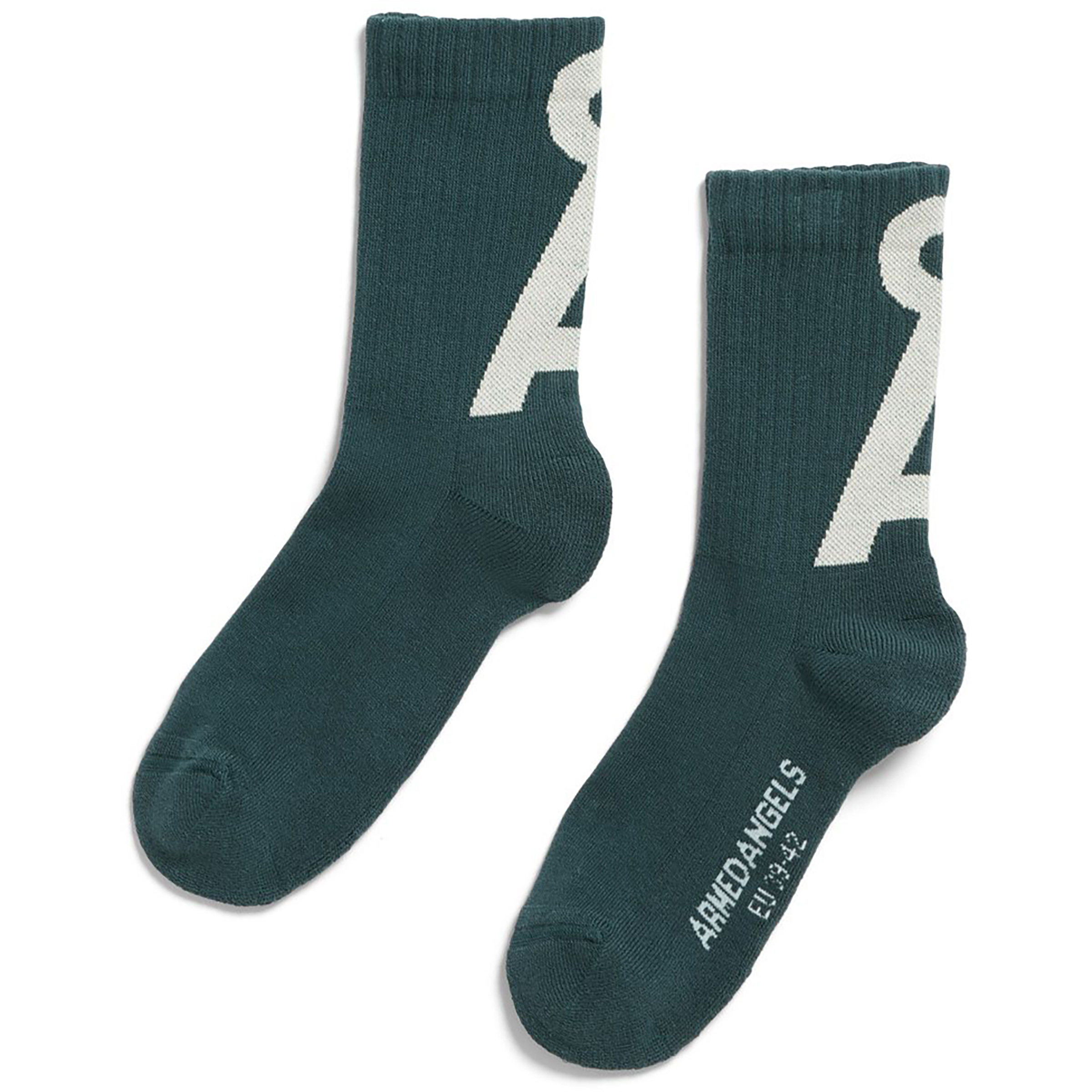 Armedangels Saamus Short Freizeitsocken gruen Größe 35 Lifestyle Hautfreundlich
