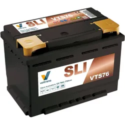 Voltrana Säure SLI Autobatterie 76Ah 12V 770A VTS76