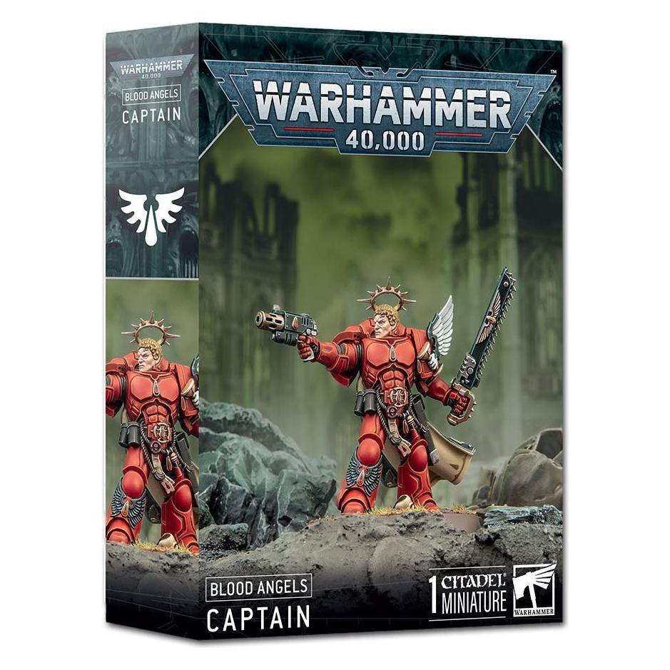Games Workshop Warhammer 40k - Blood Angels Capitaine (Kunststoff) (41-23)