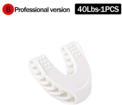 Uplifted Finds U Shape Facial Jawline Exerciser Training Equipment white
