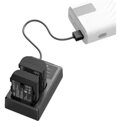 SmallRig LP-E6NH Camera Battery and Charger Kit 3821 (Kamera Akku), Kamera Stromversorgung, Schwarz