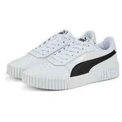 PUMA Carina 2.0 Sneaker Damen PUMA white/PUMA black/PUMA silver 42