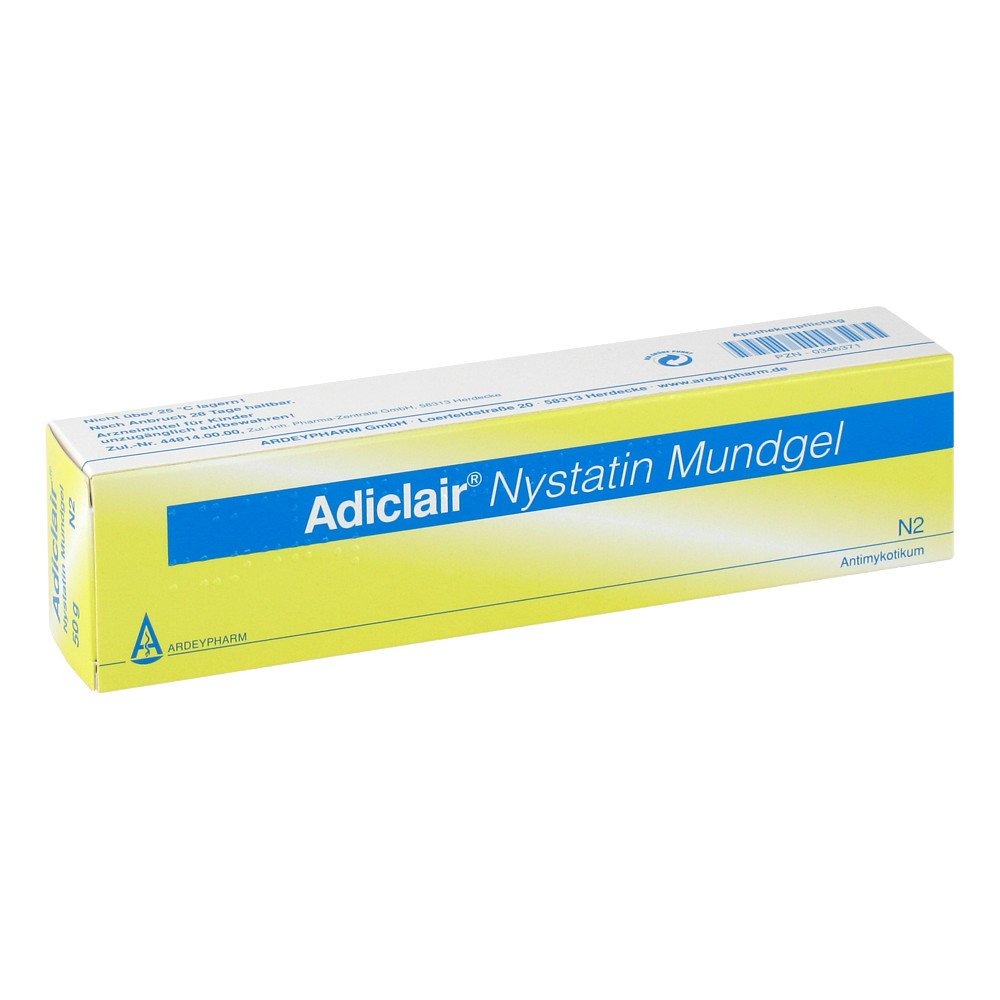 Ardeypharm GmbH Adiclair Nystatin Mundgel 00346371