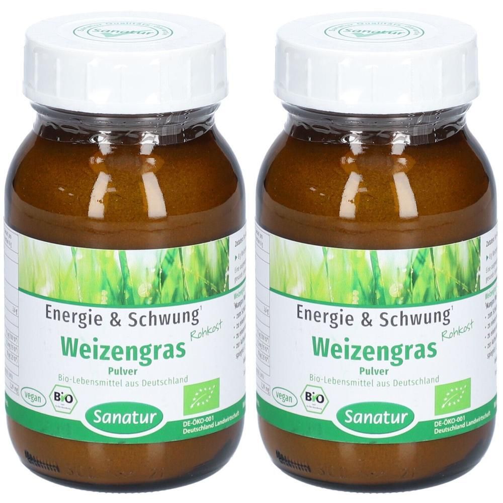 Weizengras BIO Pulver 2x 2x90 g