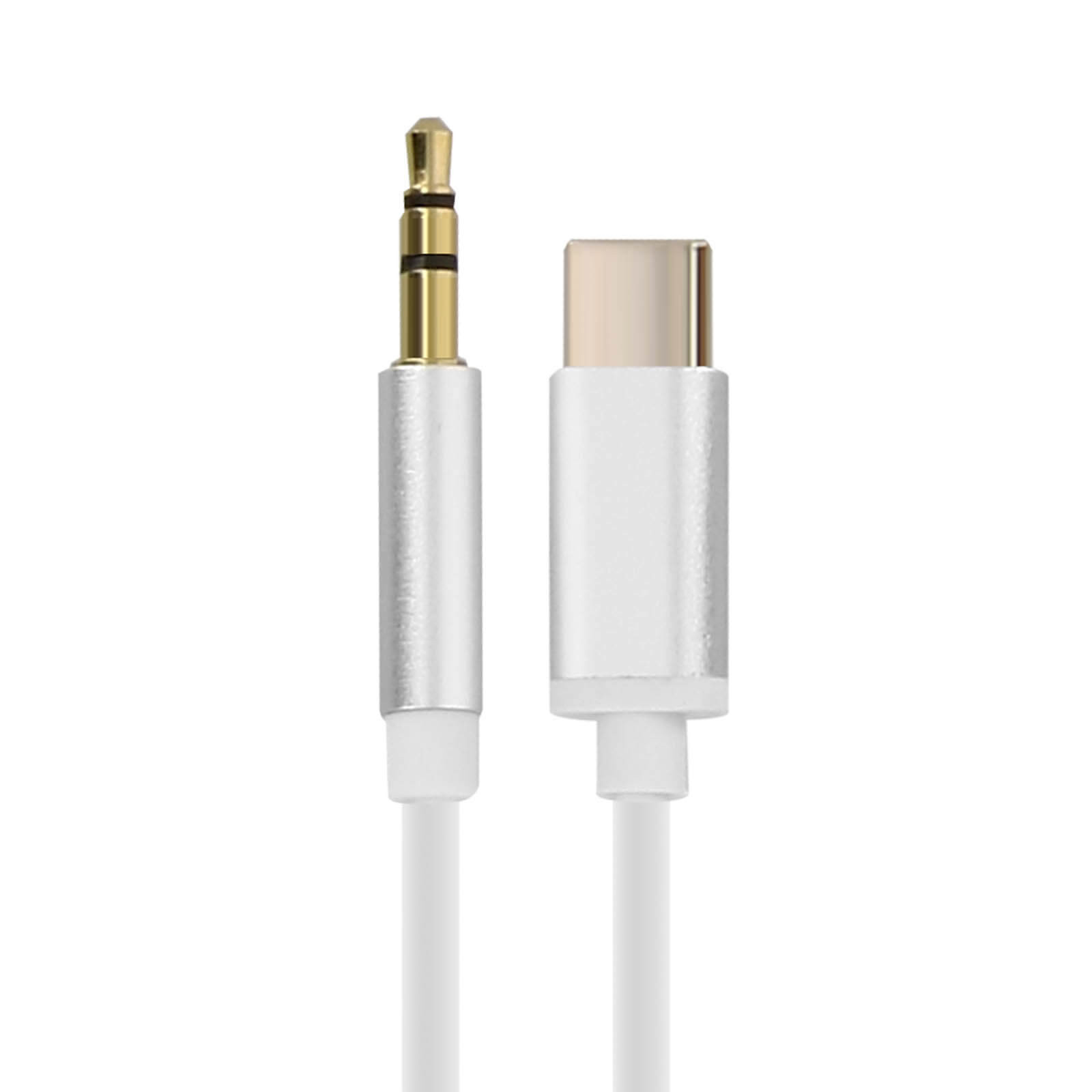 Avizar audio-adapter USB-C naar 3,5 mm jack wit