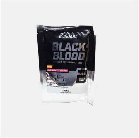 BIOTECH USA BLACK BLOOD NOX+ CHOCO RUBY E MORANGO 19g