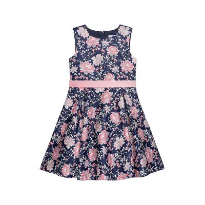 Partykleid DANAMADE "DANAMADE Dresses Mädchenkleid", Mädchen, Gr. 104, EURO, blau (navy), Obermaterial: 100% Polyester. Futter: 100% Polyester, Kleider Partykleid