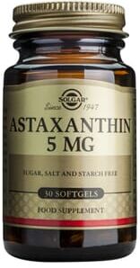 Solgar Astaxantin 5 mg 30 Pérolas