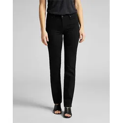 Lee Marion Straight Black Rinse W34 / L33 - Größe:W34 / L33
