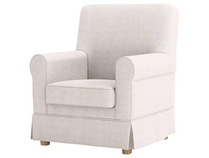 HomeTown Market Duable Ektorp Jennylund Housse de Chaise\, Remplacement\, Compatible for IKEA Jennylund Housse de Fauteuil. Housse Seulement (Polyester Lin Beige)