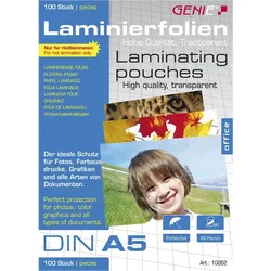 Genie 10262 Laminierhülle 100 Stück(e)