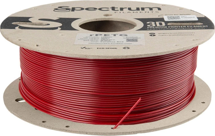 Filament Spectrum rPETG 1.75mm Carmine Red 1Kg