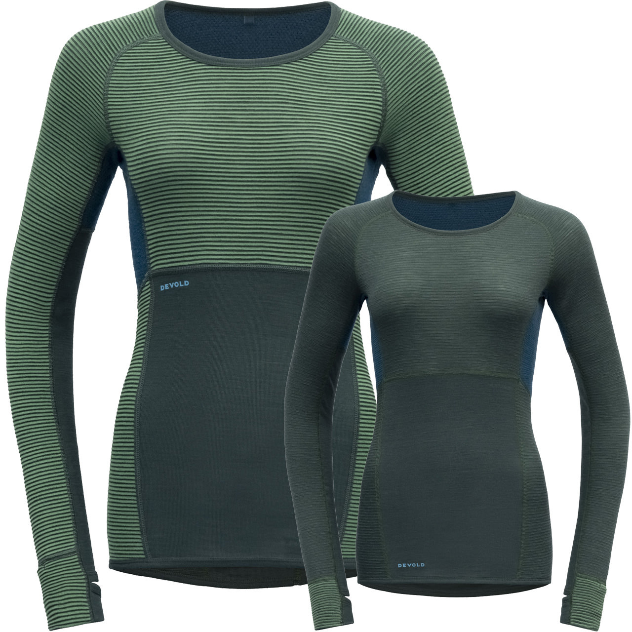 Devold Damen Langarm Shirt Merino TUVEGGA woods green - XS