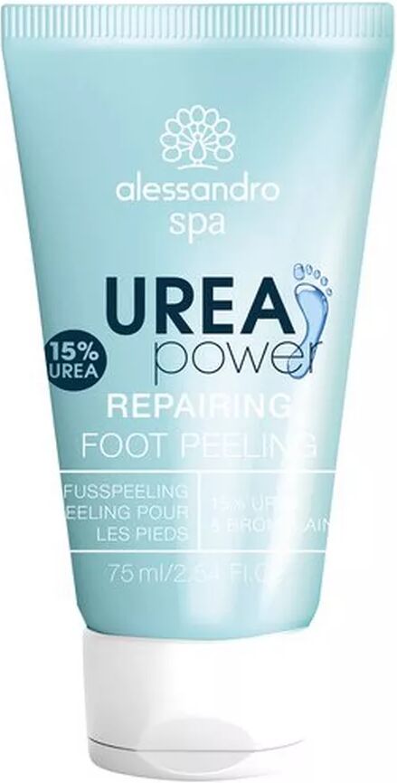 Alessandro - Urea Power Fusspeeling, Alessandro Spa Foot, 75 ml, Hellblau