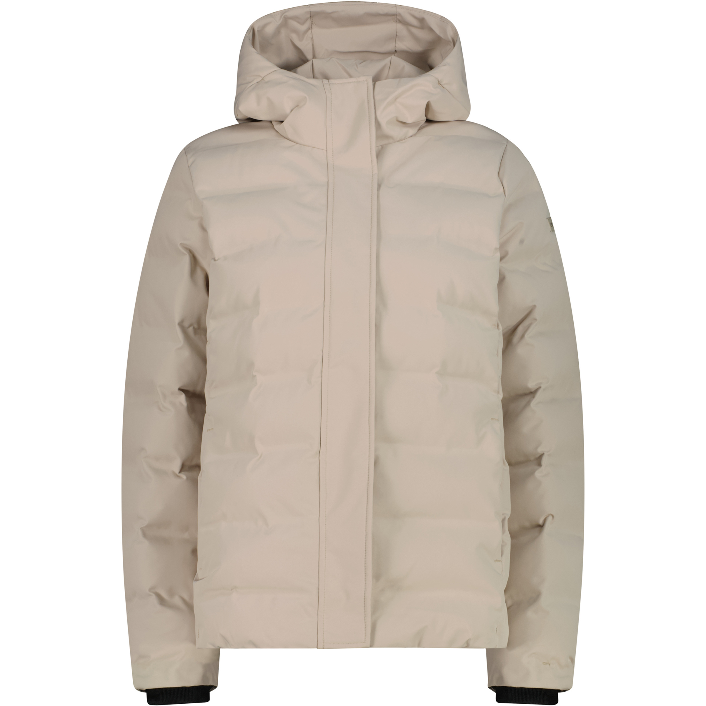 CMP Damen Isolationsjacke beige Größe XXS Trekking Winddicht Wasserabweisend