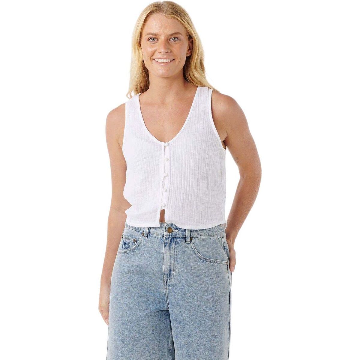RipCurl Premium Surf TOP white (1000) 2XL 06MWSH-1000-2XL