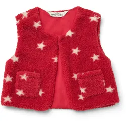 Tchibo - Kinder-Teddyweste - Baby - Gr. 86/92 - creme