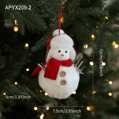 Inspire Picks Angel Doll Christmas Tree Ornament Hanging Angel Plush Decoration For Holiday & New Year xrf