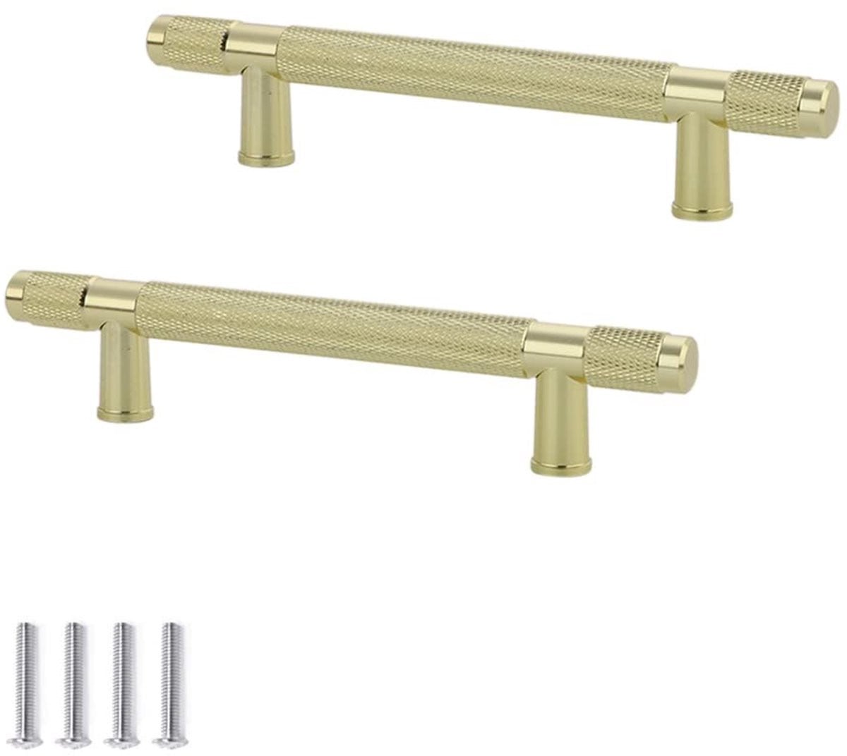 Dailygoods Meubelgrepen van Aluminium Legering - Kastgrepen, Ladehandvatten en Deurgrepen - Gatenafstand 96 mm