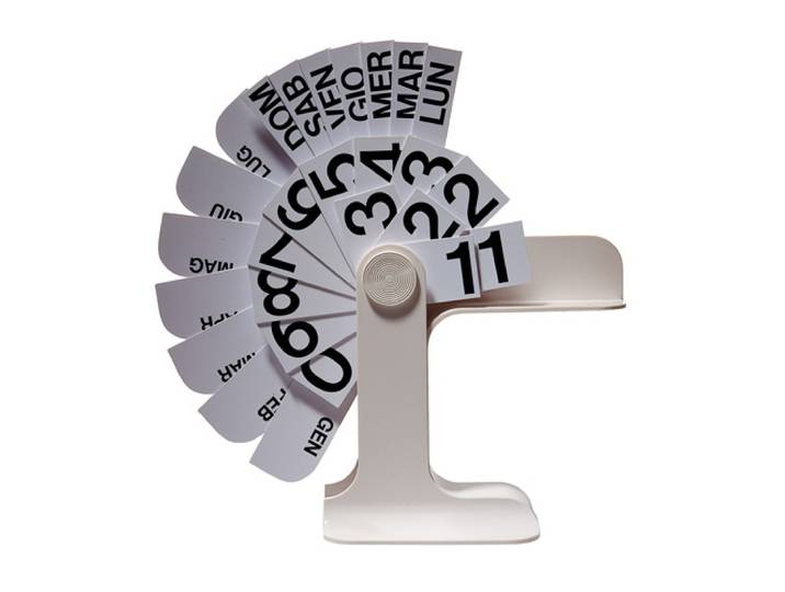 DANESE calendrier TIMOR (Blanc, italien - ABS/PVC)