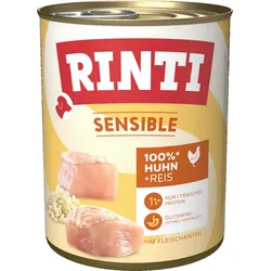 Rinti Sparpaket 12 x 800g Sensible Huhn&Reis