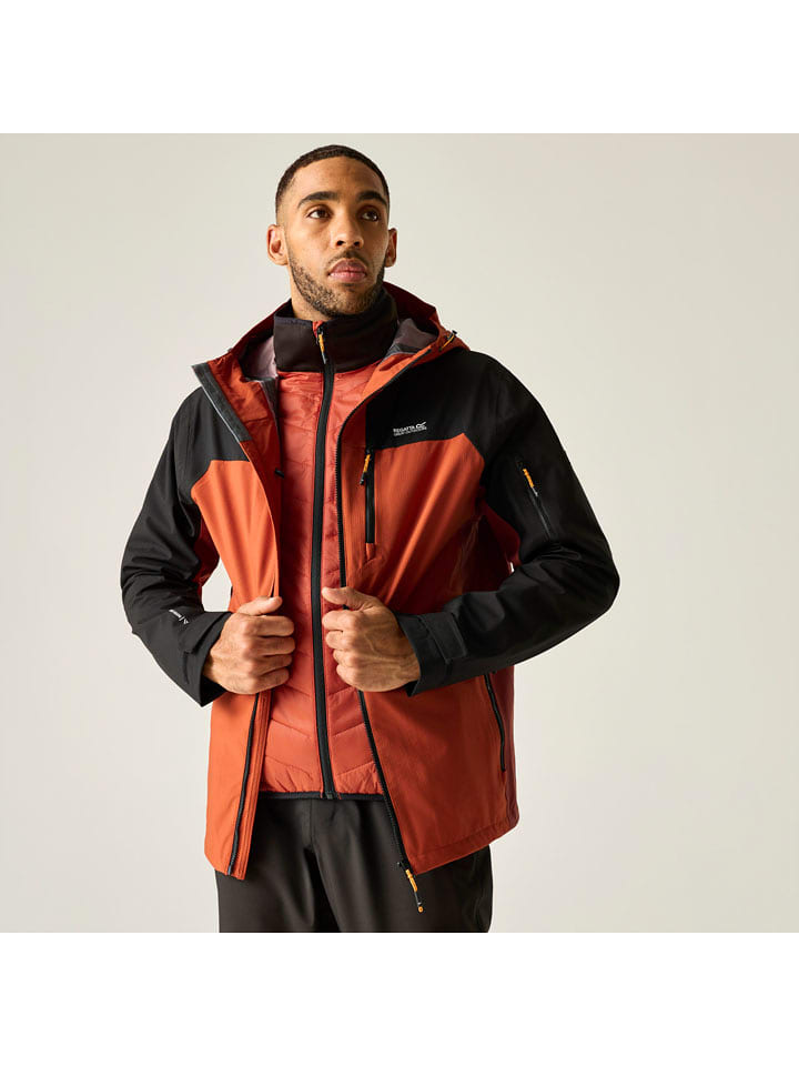 Regatta 3in1-Funktionsjacke "Sacramento" in Orange - 3XL