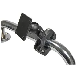 Brodit Pipe Mount with Mounting Plate - Rohrhalterung, Smartphone Halterung, Schwarz