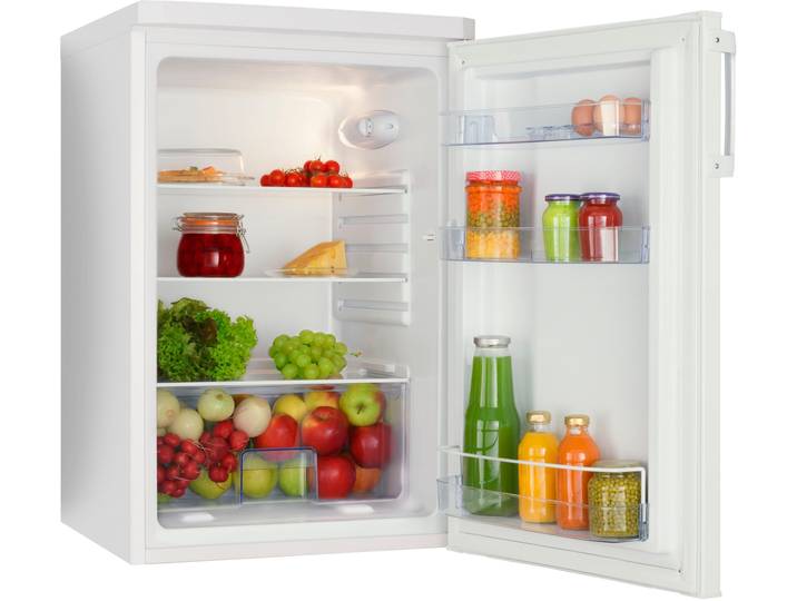 AMICA Vollraumkühlschrank VKS 15122-1 W , Energieeffizienz: E, weiß, B:55cm H:84,5cm T:61,5cm, Kühlschränke, Vollraumkühlschrank