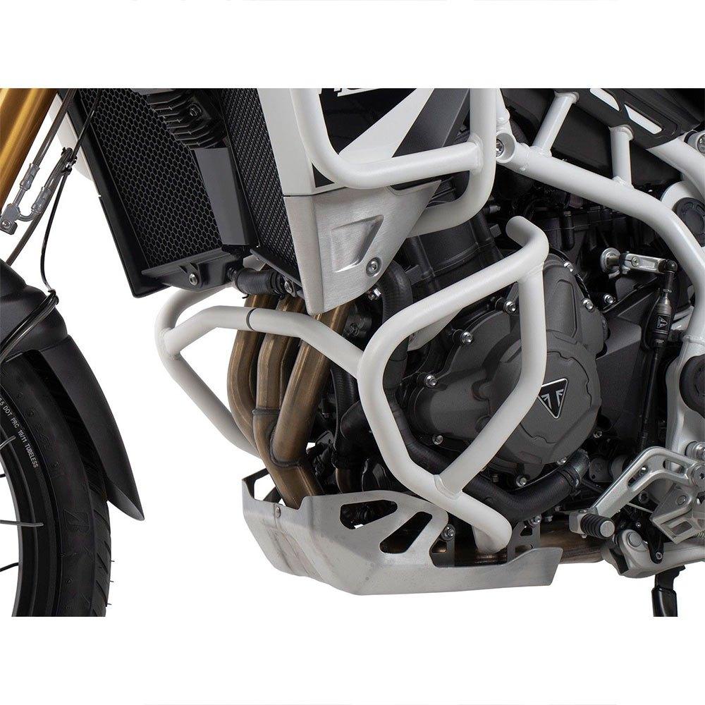 Hepco Becker Triumph Tiger 900 Rally/gt/pro 20 5017605 00 03 Rohrförmiger Motorschutz Weiß Weiß One Size