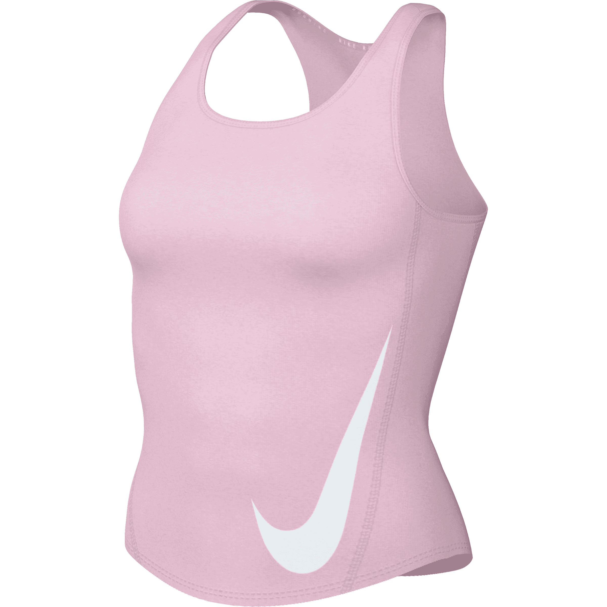 Nike Tempo Swoosh Run Top Damen Tanktops rosa Größe L Trailrunning | Laufen Elastisch