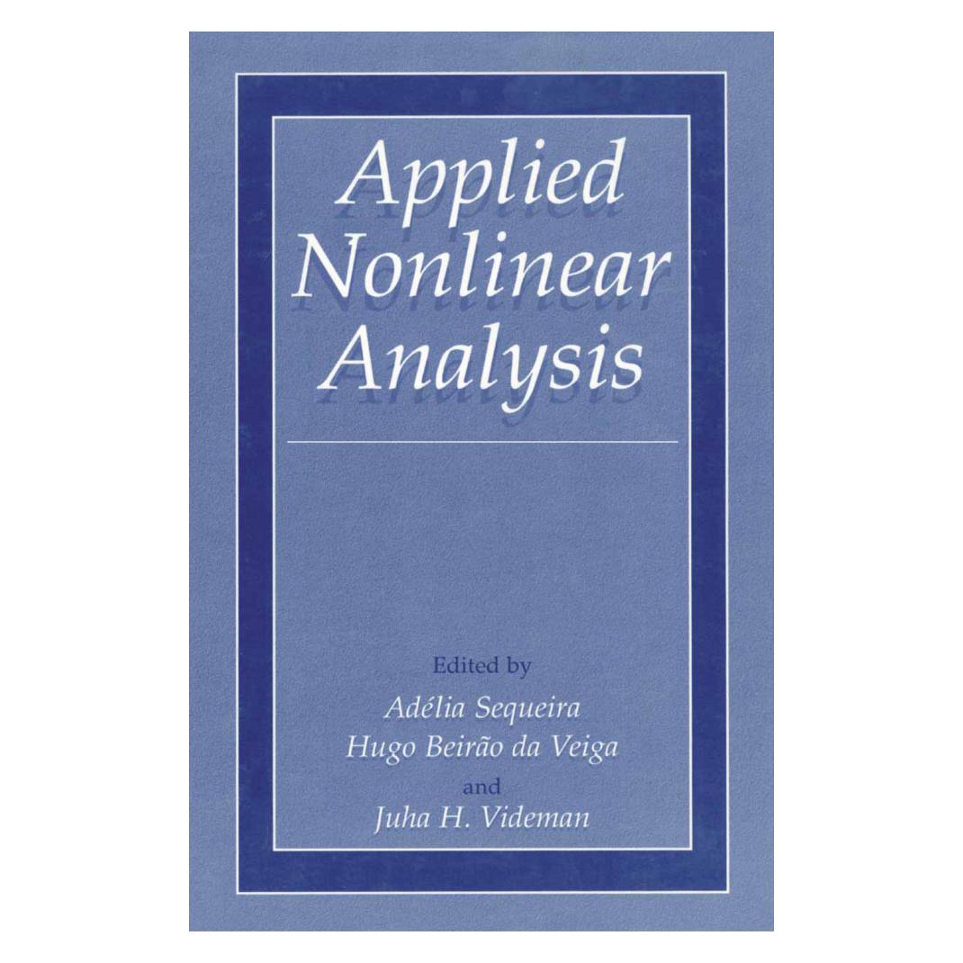 Springer Applied Nonlinear Analysis (Englisch, Softcover, Adélia Sequeira, Hugo Beirão da Veiga, Juha H. Videman) (55531707)