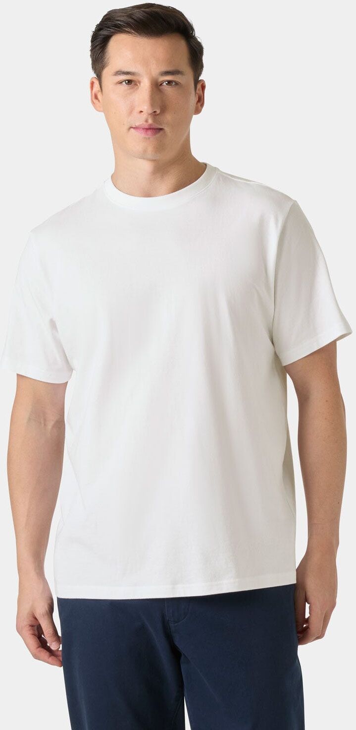 Helly Hansen Men's 2-pack Cotton T-shirts - White/Cream - 2XL