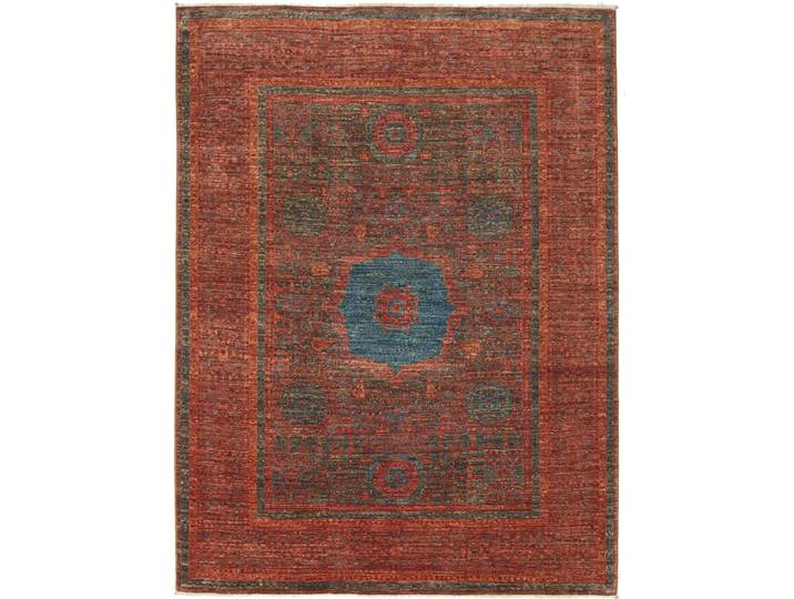 Mamluk Teppich 153x201 Handgeknüpft Orientteppich Wolle