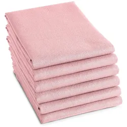 Ddddd, Geschirrtuch, Pastellrosa Logo Geschirrtuch-Set (70 x 50 cm)