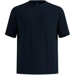 Odlo, Herren, Sportshirt, Cubic (L), Schwarz, Blau